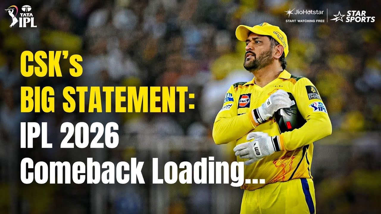 CSK Sign Off in Style | Dhoni&rsquo;s Legacy & Comeback Hopes for 2026 💛 | #IPL2025