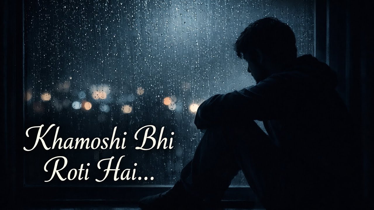Khamoshi Bhi Roti Hai… | Sad Lofi Song | Alone Night Vibes 💔🎧