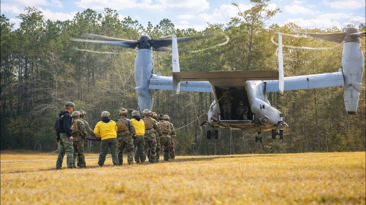 US Marines Master Fast Rope Training at Camp Lejeune | CERTEX 2026 Preparation