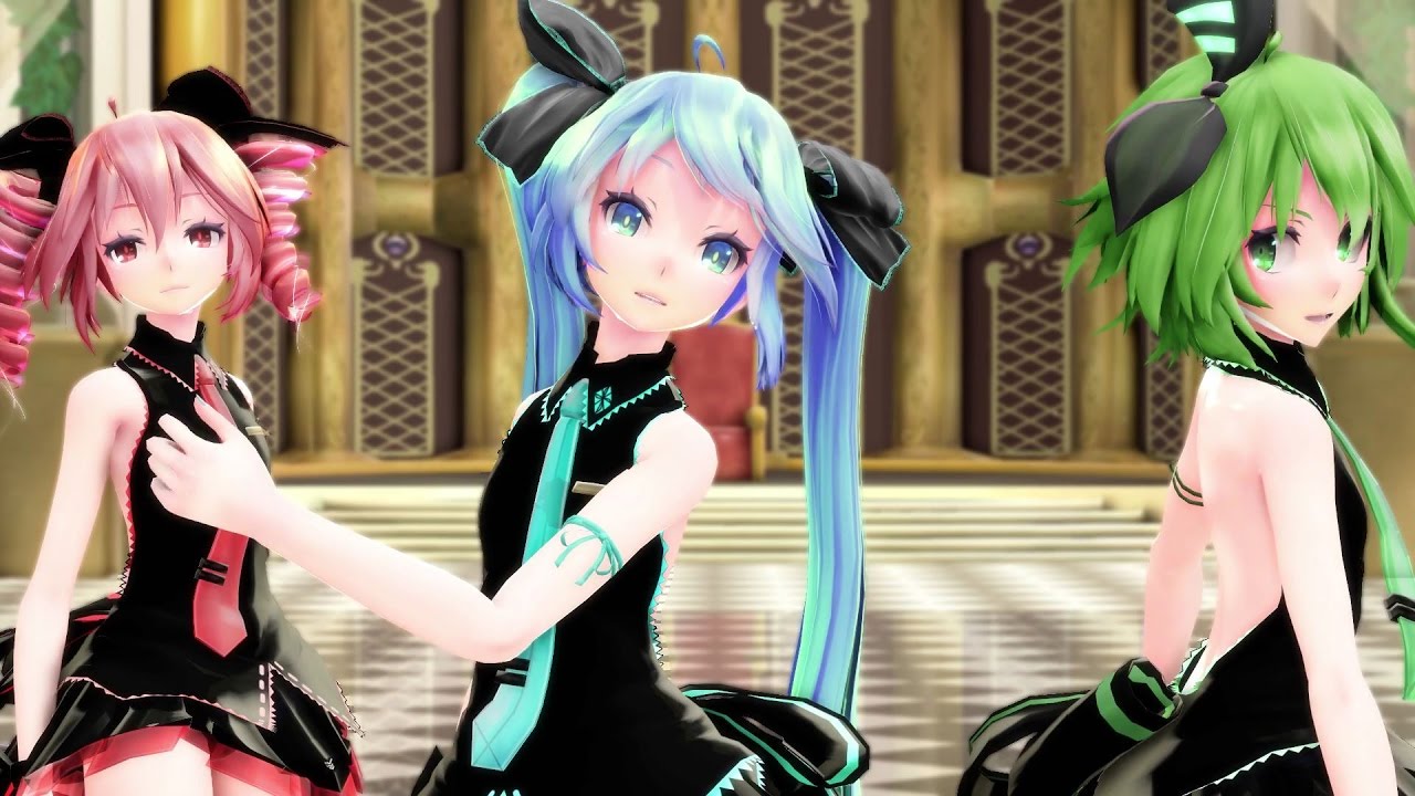 【MMD】Masked bitcH【Miku・Teto・GUMI】[1080p]