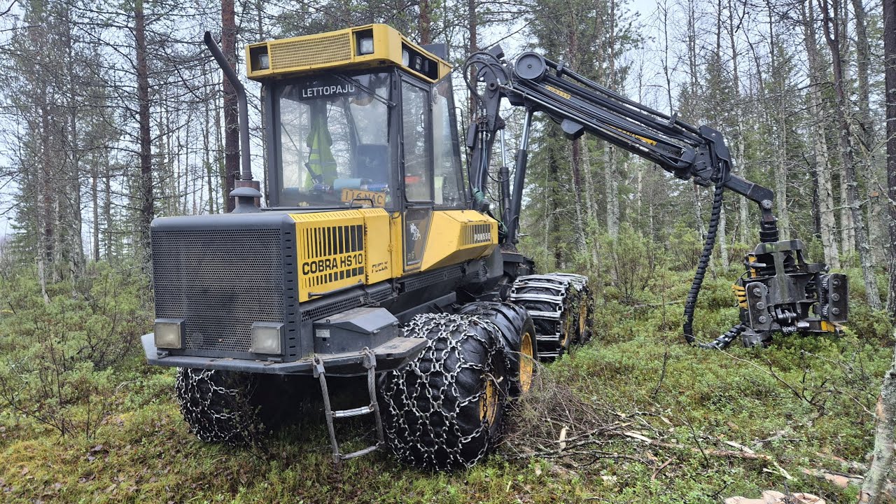 Ponsse Cobra, HN125, H60e. ****SOLD****