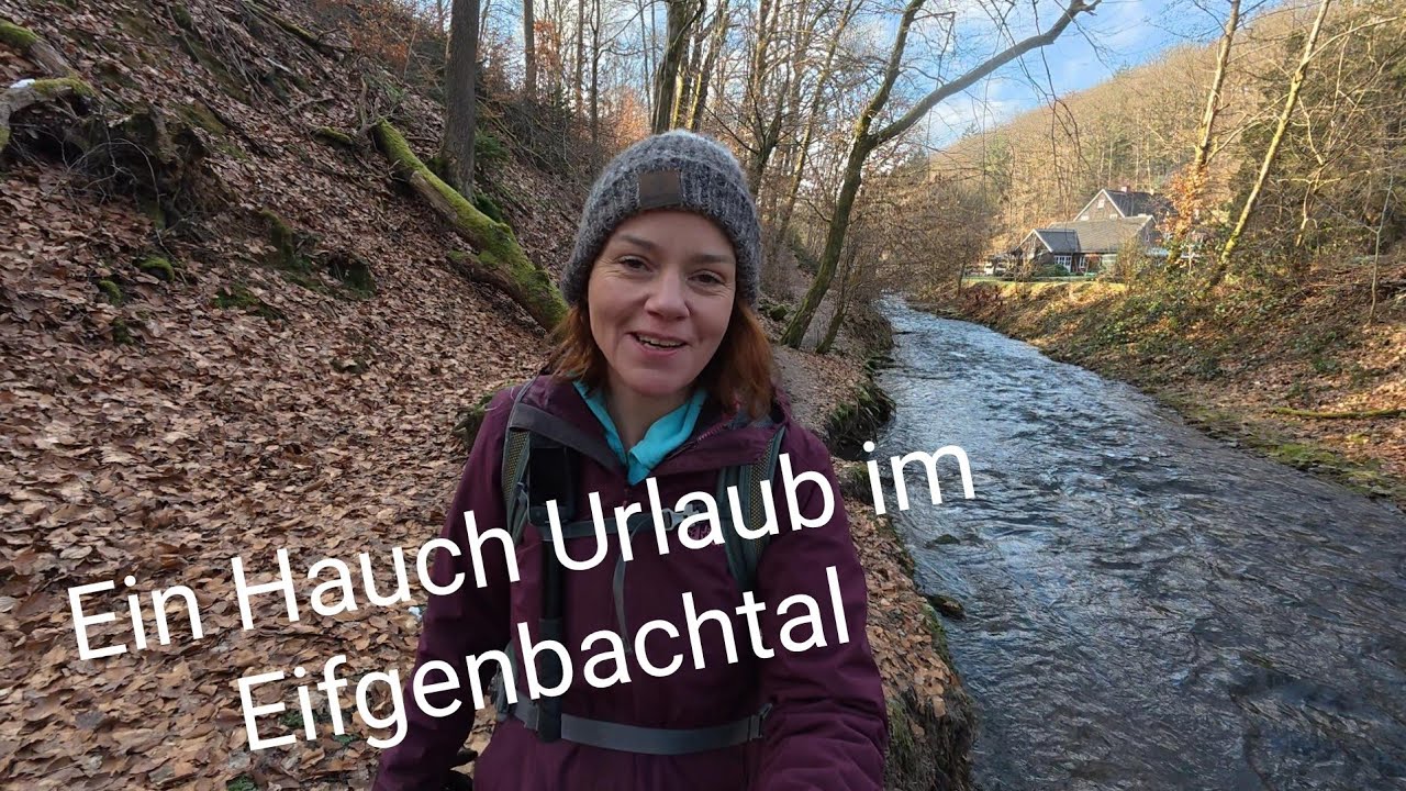 Engelshaar, schmale Pfade und Sturz im Eifgenbachtal 