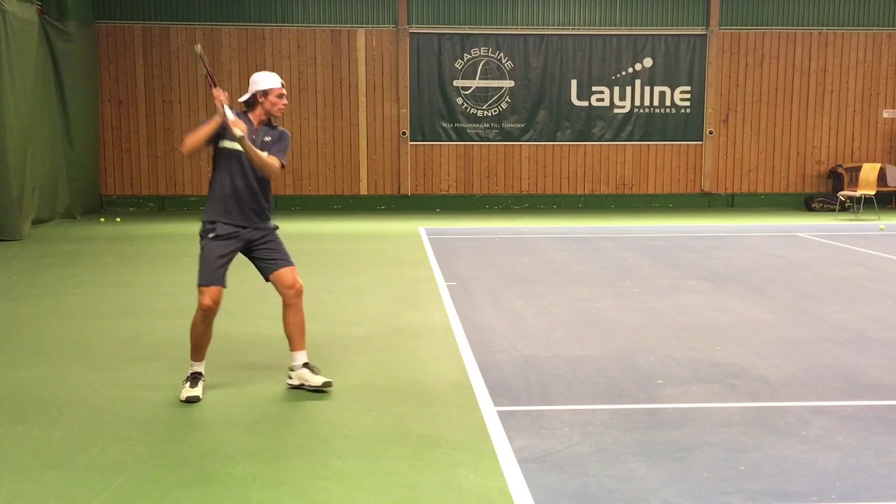 Oliver Johansson - College Tennis Recruiting Video (Fall of 2019)