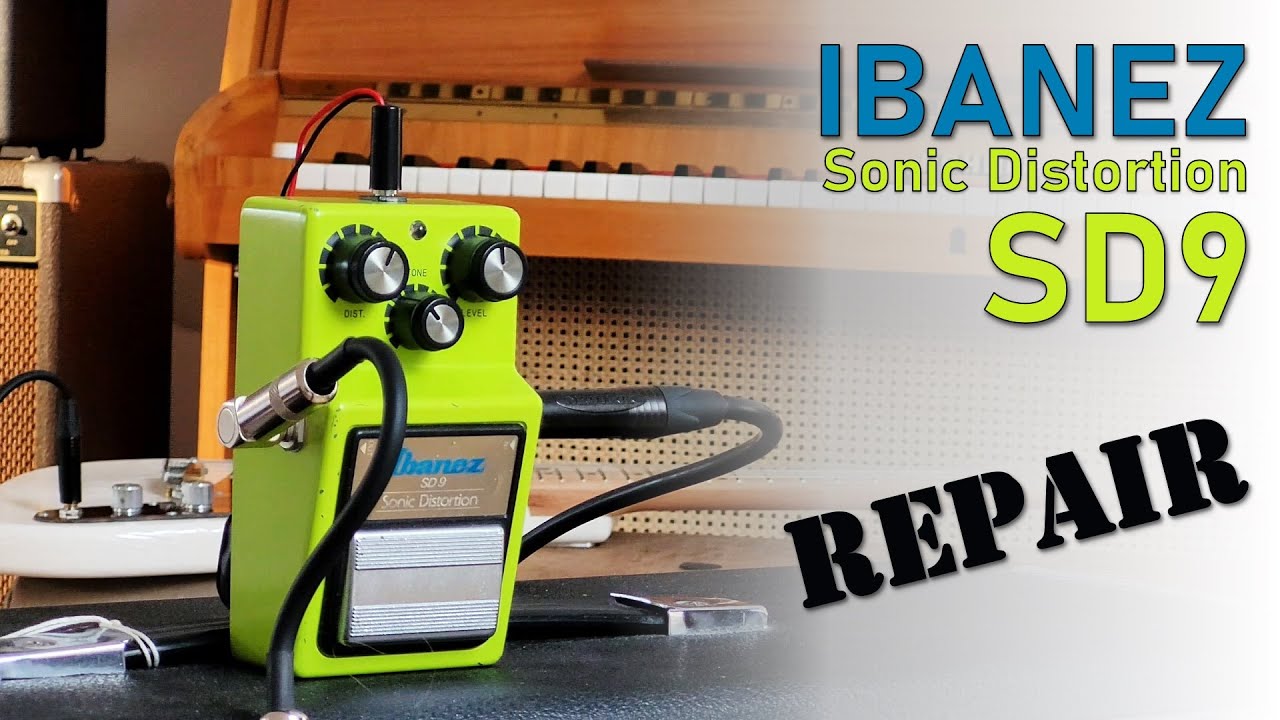 But it works?! Troubleshooting Ibanez SD9 Distortion Pedal