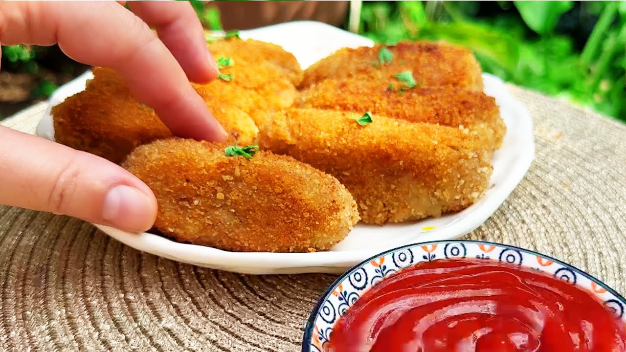 1 стакан чечевицы и 4 картошки! 🥔🌱 Хрустящие и вкусные чечевичные котлеты — Рецепт моей бабушки!