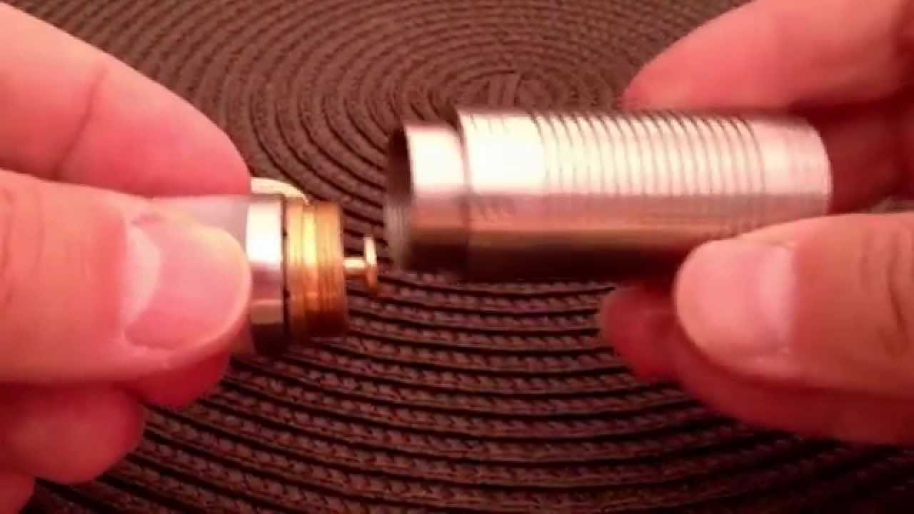 Cronus Style Mod - Telescopic Mechanical Mod - Stainless Steel