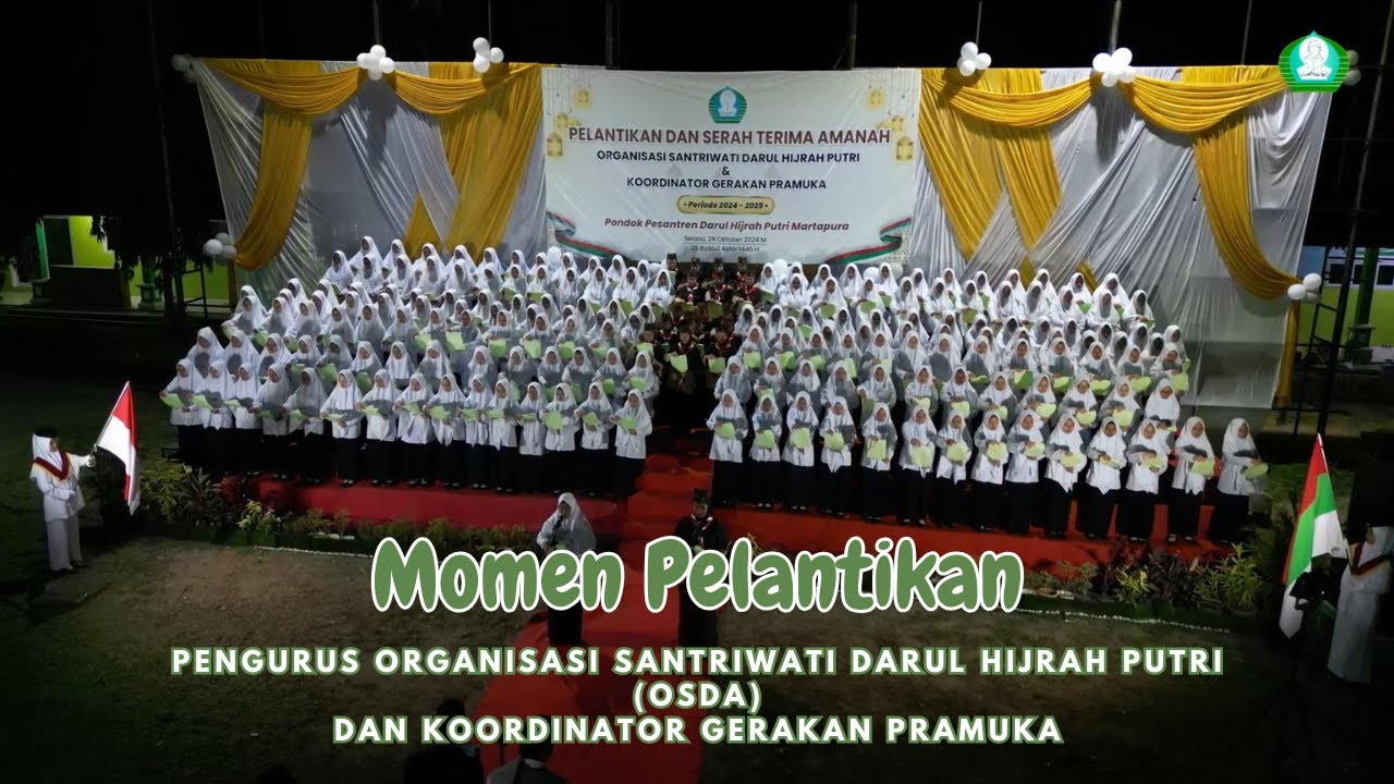 Momen Pelantikan OSDA 2024 2025