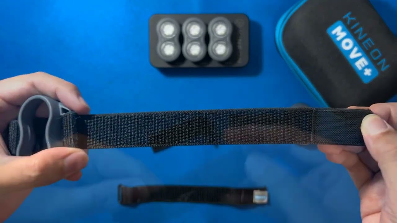 Strap assembly guide for the Kineon MOVE+ Pro