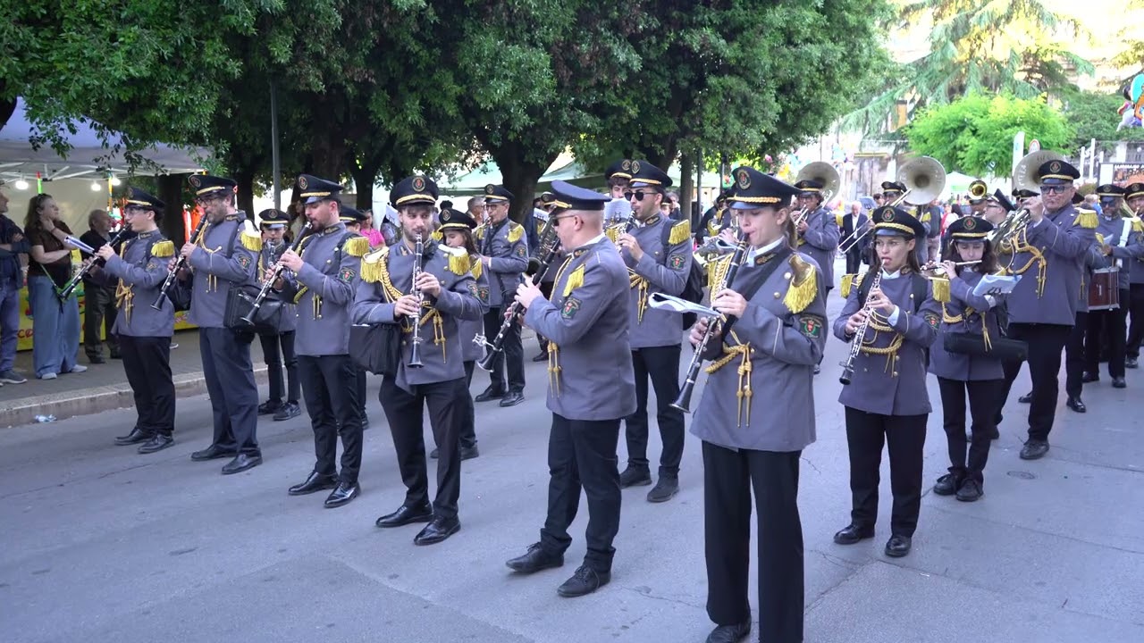 Banda di Bisceglie - Marcia Pescasseroli - Festa di Sant'Erasmo a Santeramo in Colle 1/6/2025