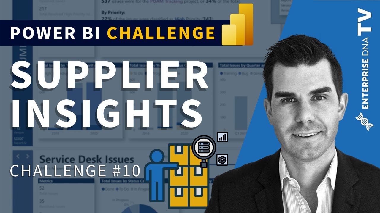 Power BI Challenge 10 Announcement - Supplier Insights Scenario