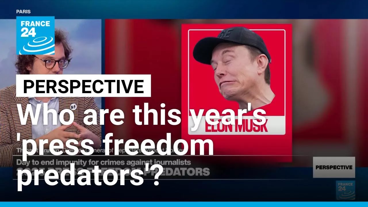 Reporters Without Borders head on group's list of 'press freedom predators' &bull; FRANCE 24 English