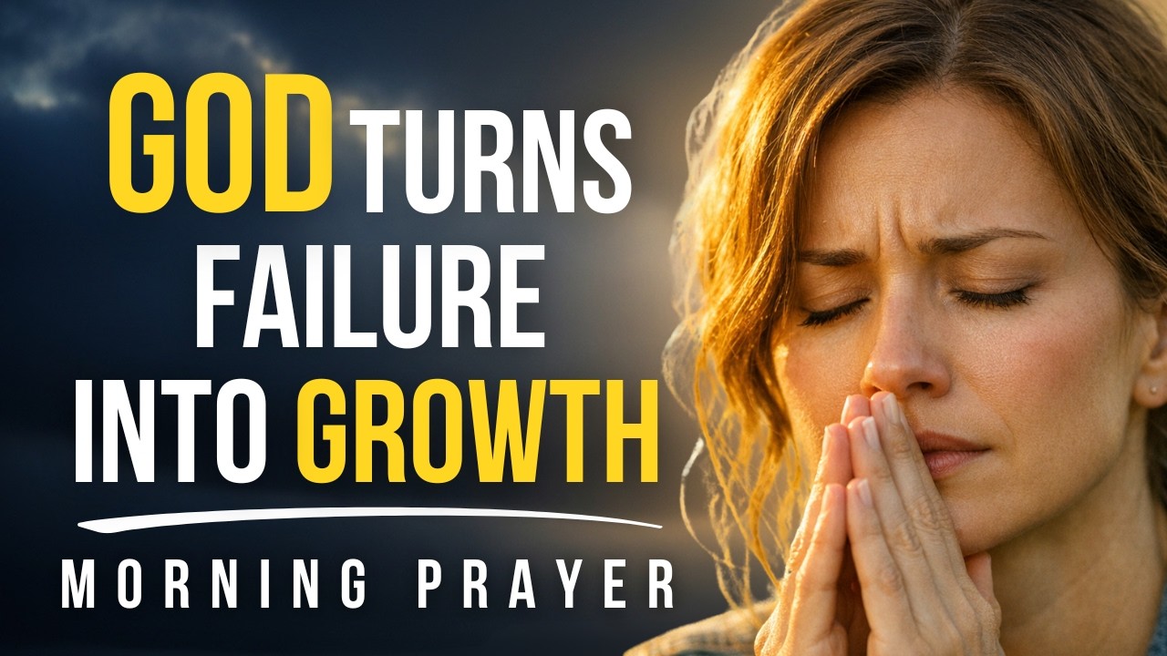 This Setback Can Become Your Turning Point—If You Let God Lead | Powerful Morning Prayer for Growth