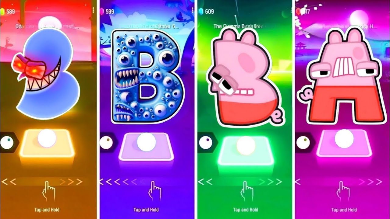 Evil Alphabet Lore 🆚 Alphabet Lore Monster 🆚 Alphabet Lore Peppa Pig. 🎶 Who Is Best?🎵 Tell We? 😍