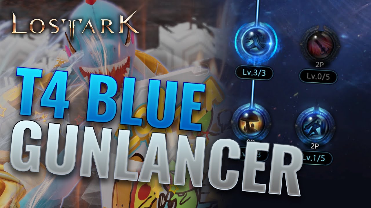 I tried New BLUE Gunlancer - New T4 Blue Gunlancer Review