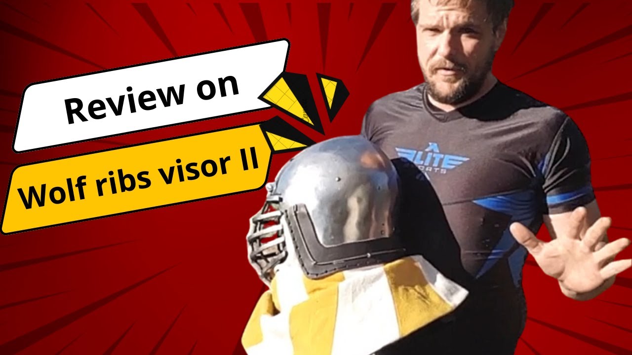 Ultimate Bascinet Review: HMB Fighter's In-Depth Analysis of Wolf Ribs Visor Type 2 Helmet