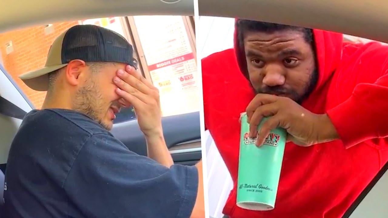 The Car In Front Decides Our Fast Food Order. (DougDoug Challenge)