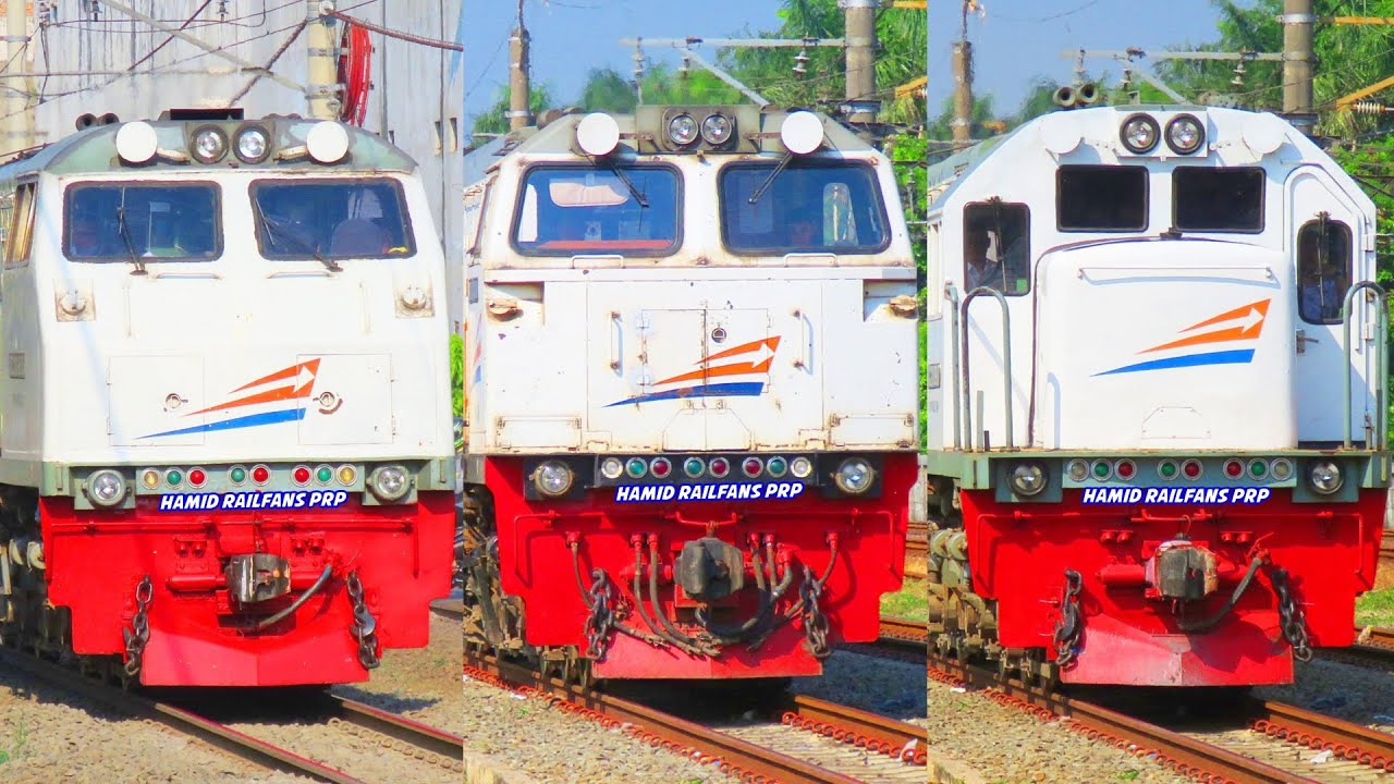 60 Kereta Api Super Ngebut Di Stasiun Kereta Api Indonesia