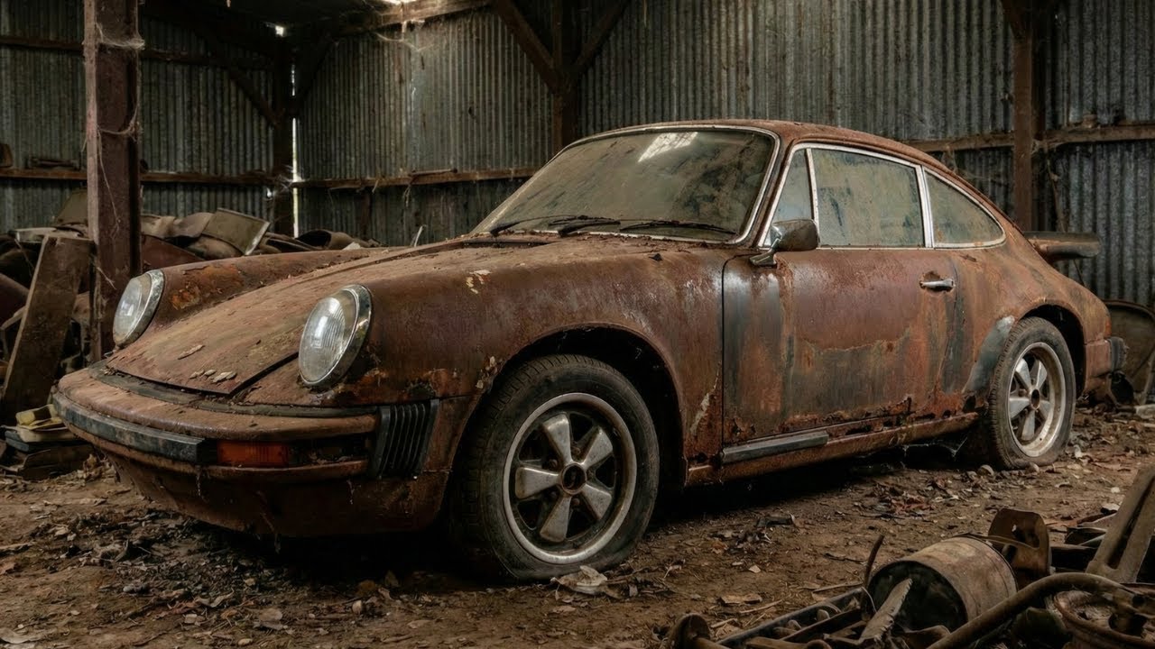 ASMR Car Restoration! Full Restoration of a 1974 Porsche 911 Carrera from Total Disrepair to New