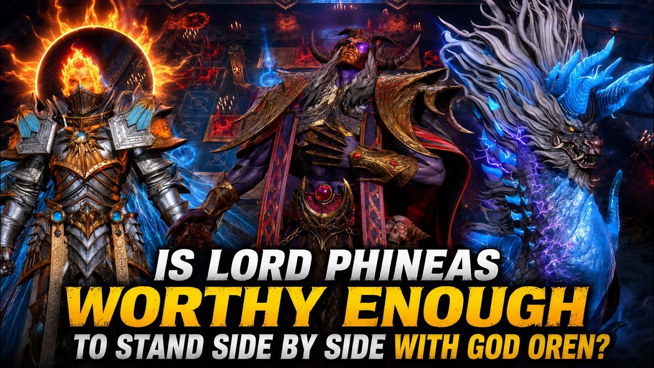 Gear dungeon 2-11 | Watcher of Realms off-meta strat with Oren, Leikan and Lord Phineas