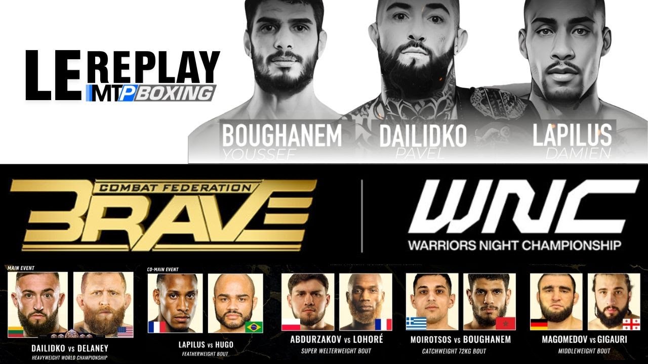 MTP BOXING pr&eacute;sente : BRAVE x WNC - MMA
