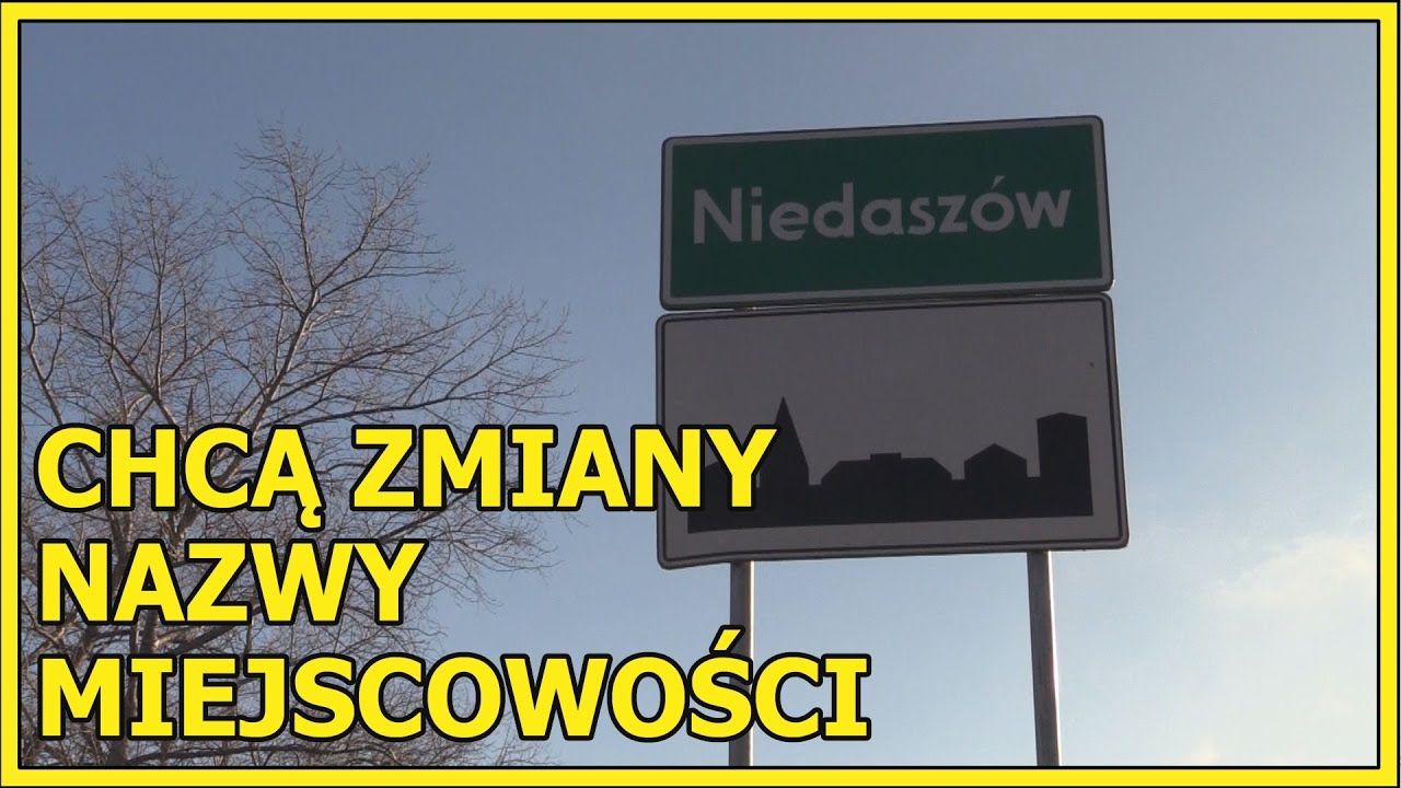 POWIAT JAWORSKI. Chcą zmiany nazwy miejscowości