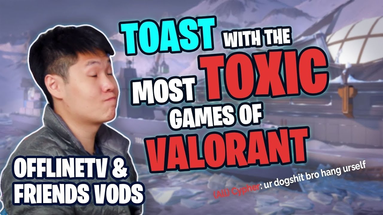 Toast's  MOST TOXIC Valorant Games Ever & Malding at Yvonne the Entire Stream l Troll- sykkunno