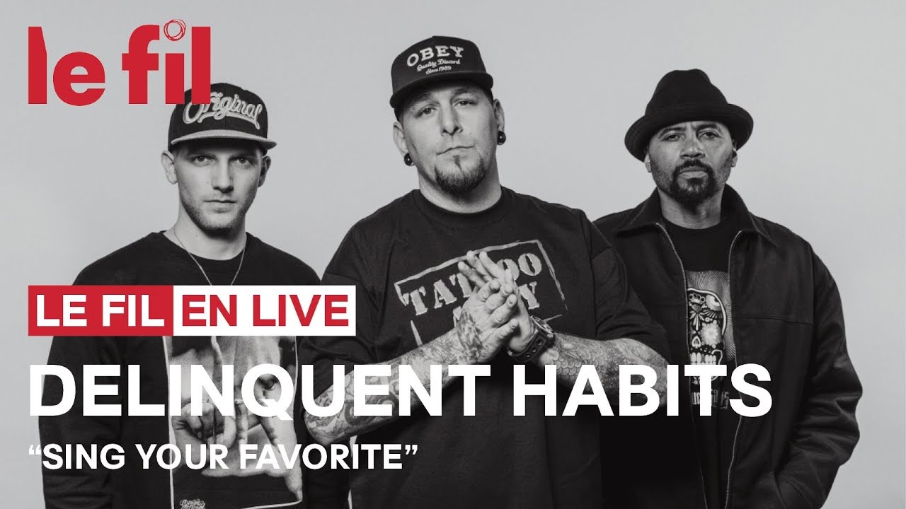 DELINQUENT HABITS // Sing Your Favorite @ le fil - Saint-Etienne