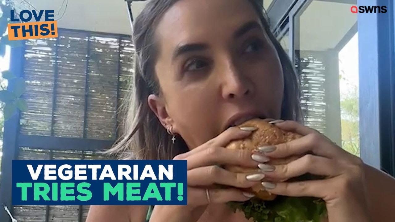 Lifelong vegetarian tries meat at 36 for first time - says it 