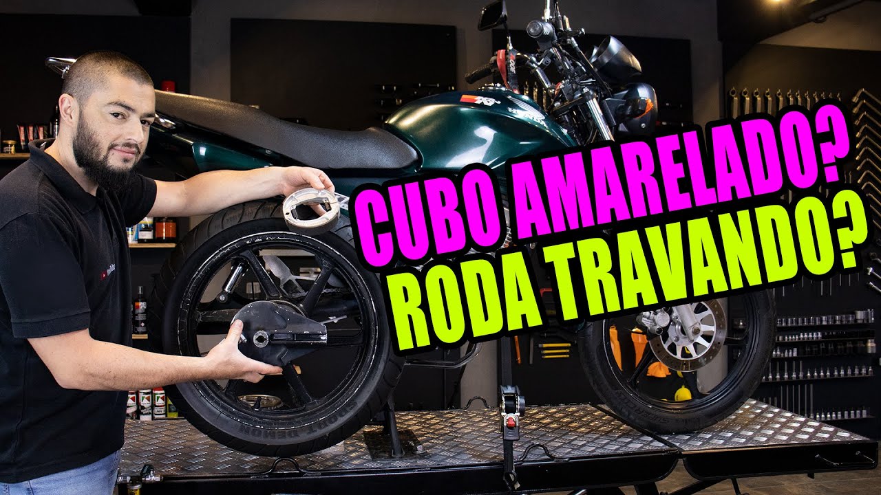 Sua moto está com a roda traseira travando?