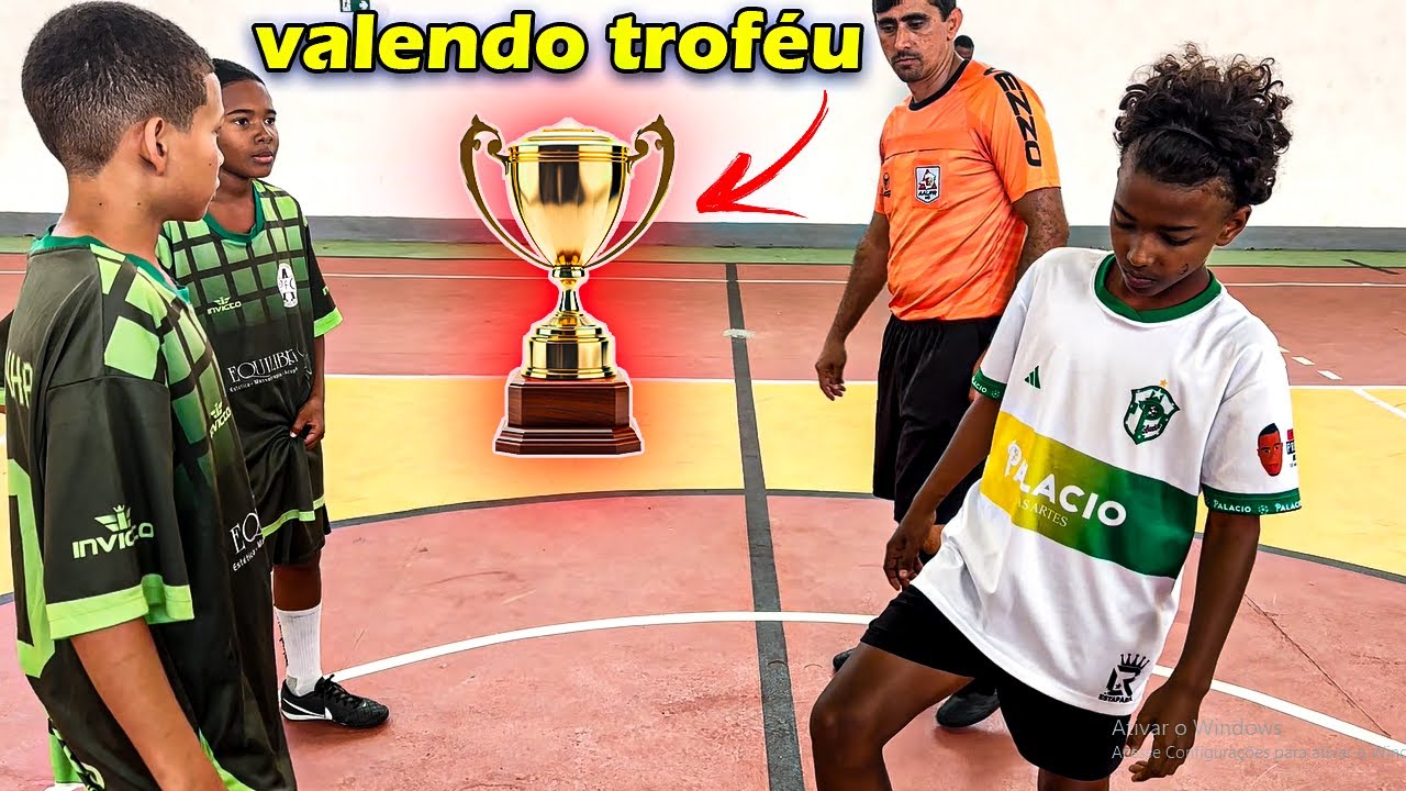 Pal&aacute;cio das Artes vs Nova Gera&ccedil;&atilde;o - jogo valendo TROF&Eacute;U (sub 12)