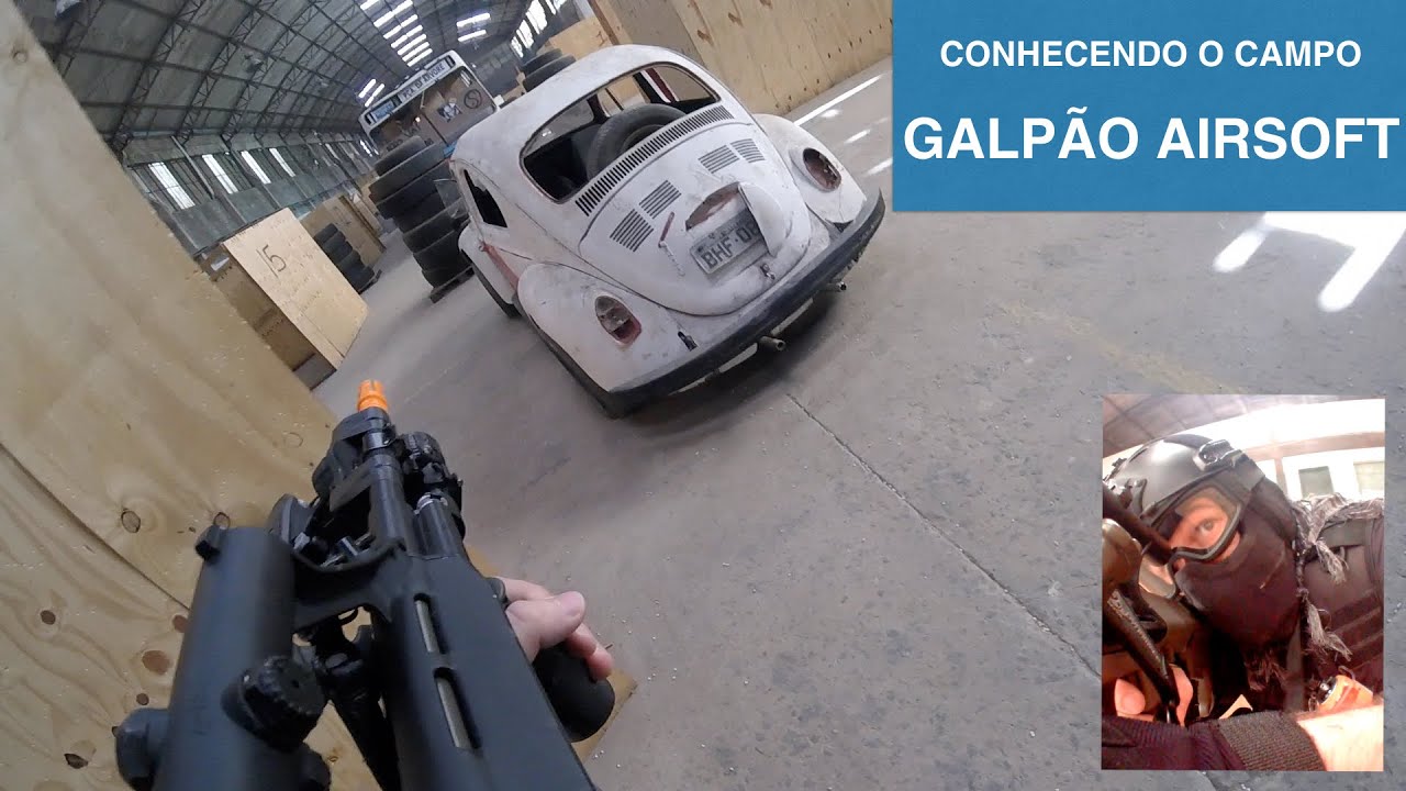 Conhecendo o Campo: Galpão Airsoft + Condutas em jogo