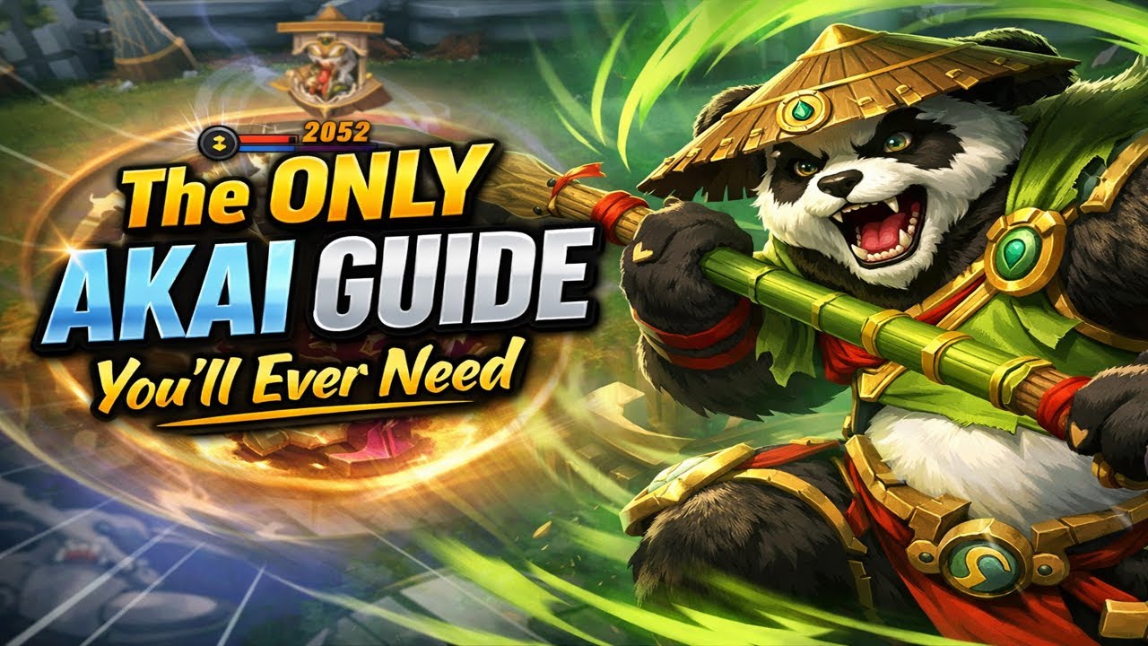 Stop Playing Akai Wrong | Complete Tutorial Mlbb