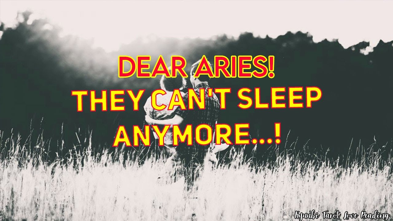 Aries Tarot Love Reading July 2021 | They Can't Sleep Anymore...!