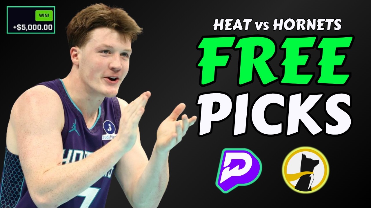 BEST NBA PLAY INS PRIZEPICKS TODAY (HEAT vs HORNETS💥) | PLAYER PROPS & PREDICTIONS April 14th #nba
