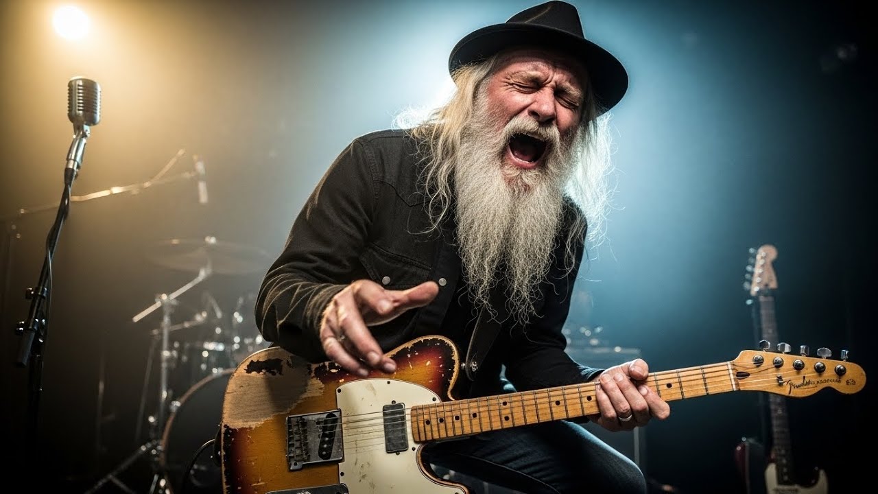 Emotional Deep Rock Blues Vibe Inspired Stevie Ray Vaughan, Jimi H, Eric Clapton, ZZ Top, The Animal
