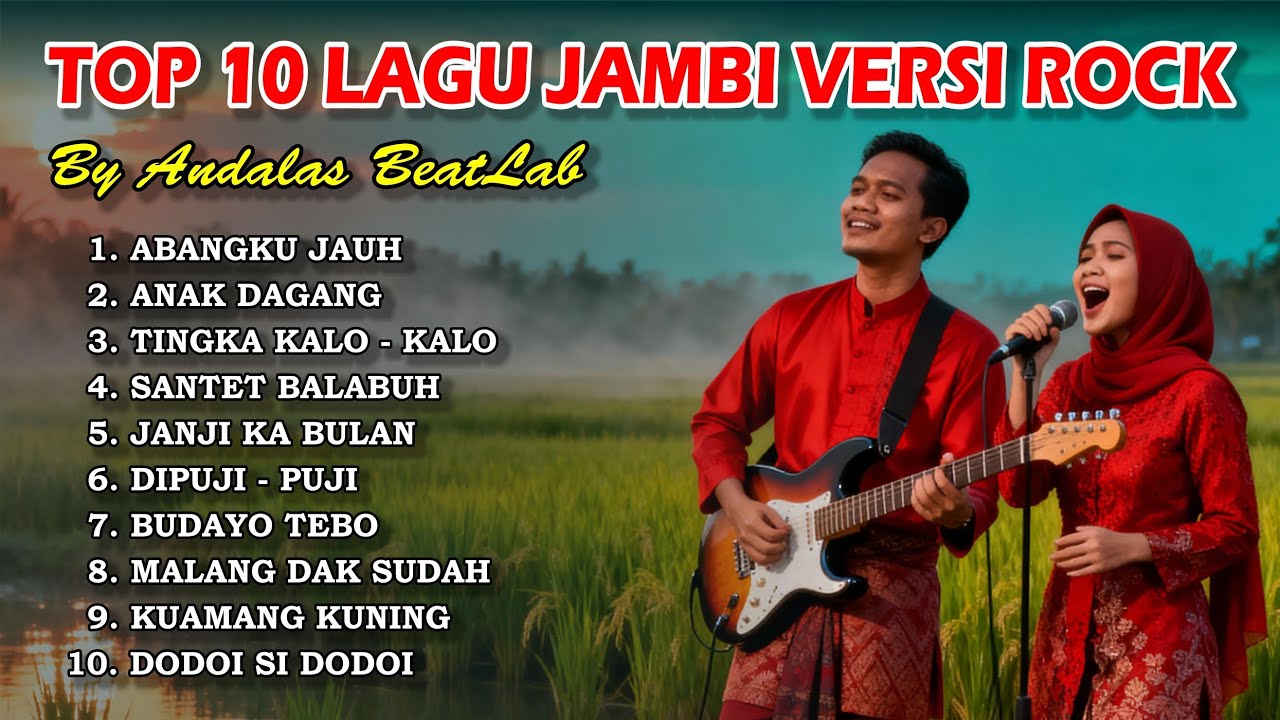 Full Album Lagu Jambi Versi Rock | Andalas BeatLab