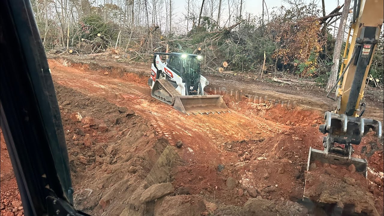 Excavating For a New Driveway