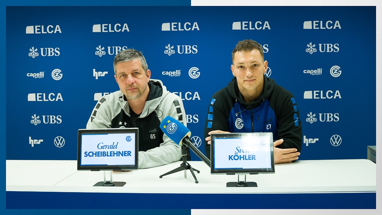 86TV | Pressekonferenz vor dem Derby | mit Gerald Scheiblehner und Sven Köhler