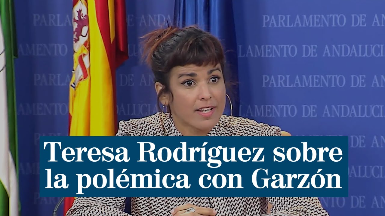 Teresa Rodríguez sobre la polémica con Garzón: 