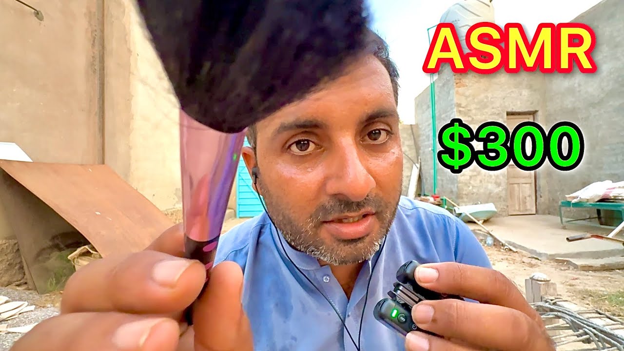 ASMR $300 mic and camera scratching 