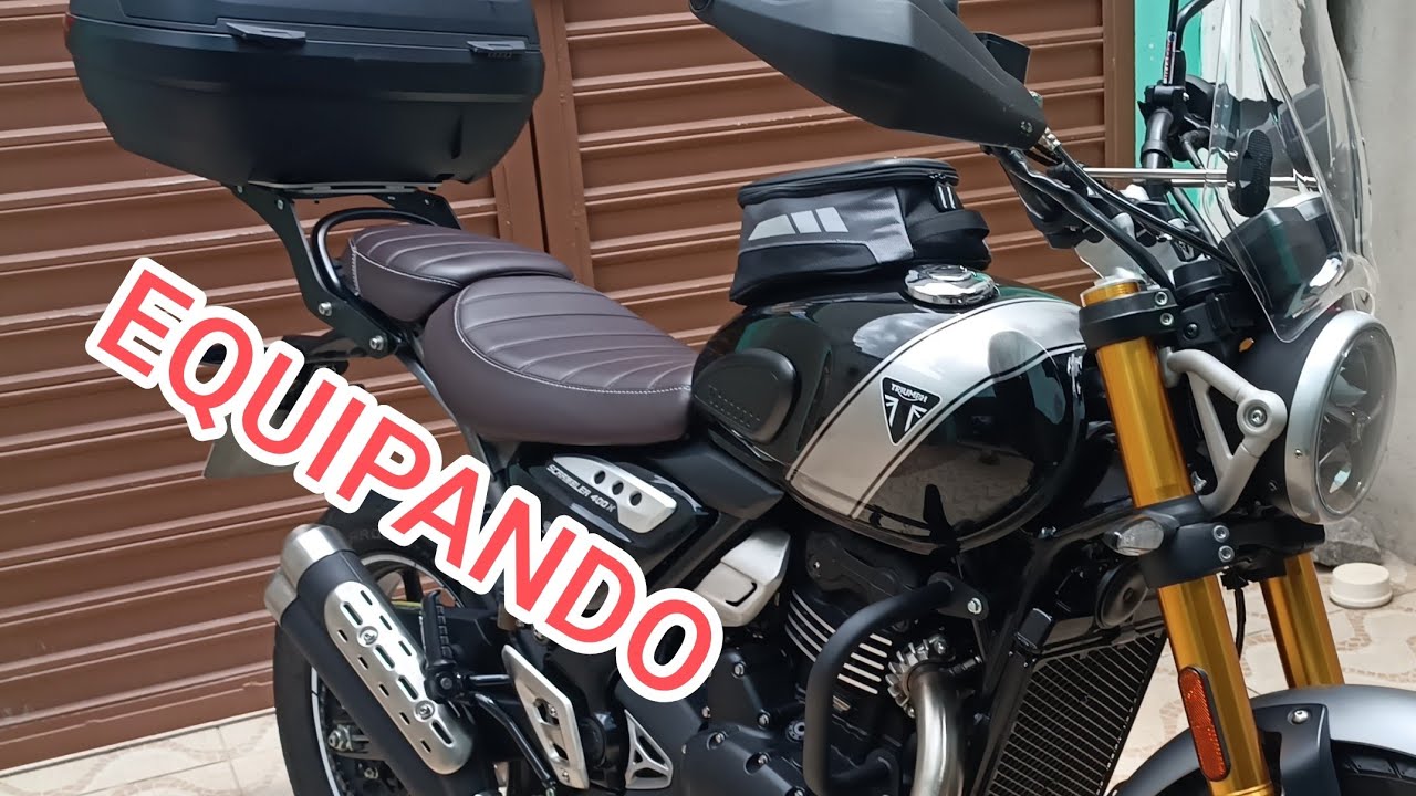 Acessórios na Scrambler 400X