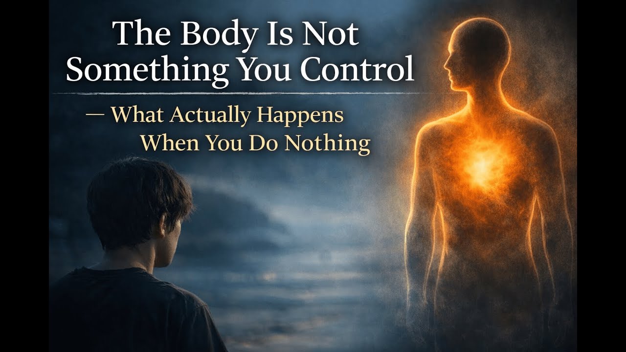 [Short]The Body Is Not Something You Control— What Actually Happens When You Do Nothing