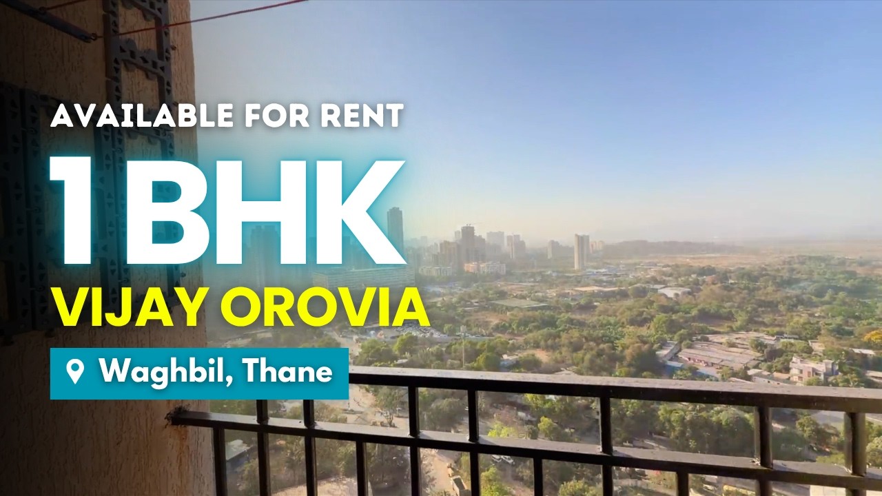 Semi Furnished 1 BHK For Rent In Vijay Orovia, Waghbil, Thane | Open View