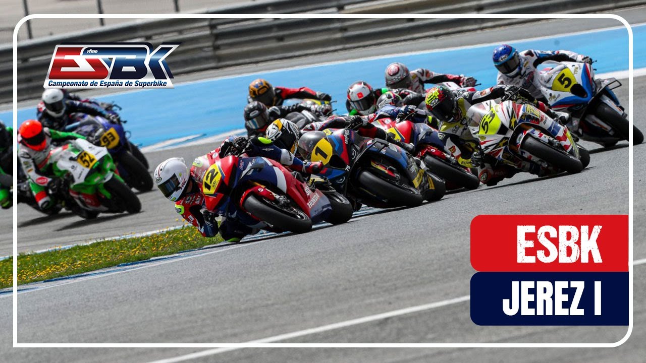 Resumen ESBK Jerez I. Campeonato de España de Superbike 2024