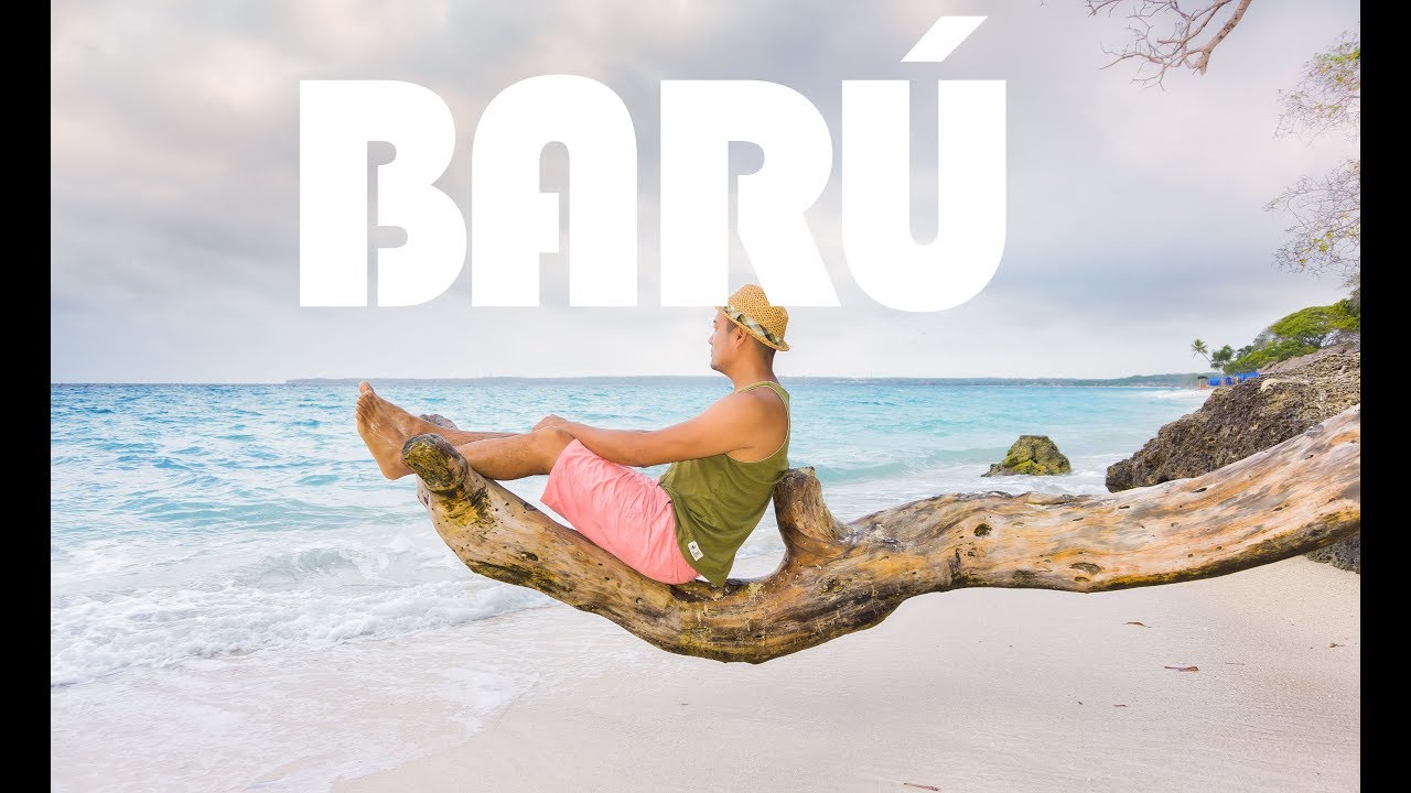 Viaje a isla Barú en Cartagena de Indias Colombia 🏝