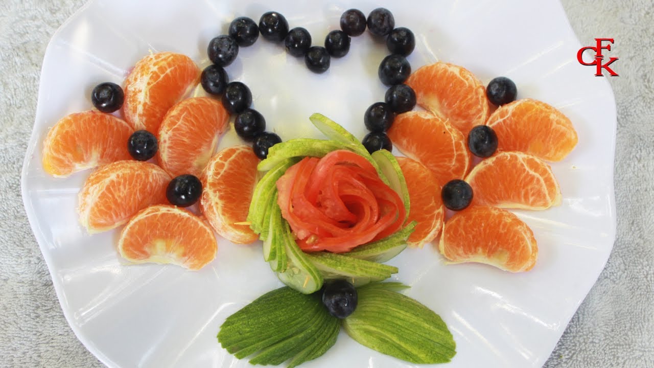 Art In Carrot Roses Design | Best Vegetable Flower Carving Garnish | By Chansok Fruit Art