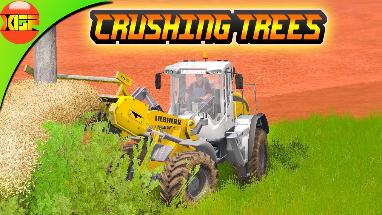 Estancia lapacho Farming Simulator 17 Gameplay Crushing trees & CREATING NEW FIELDS!