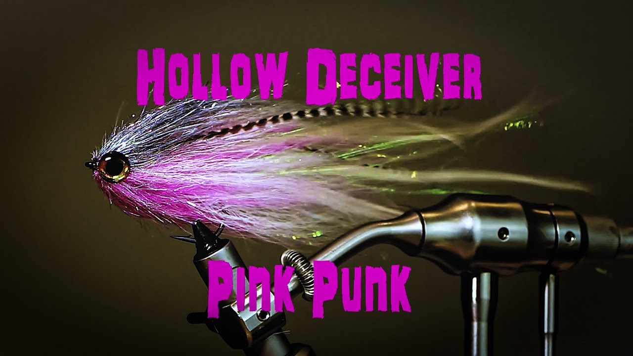 Tying the Hollow Deceiver - Pink Punk (Pike Fly)