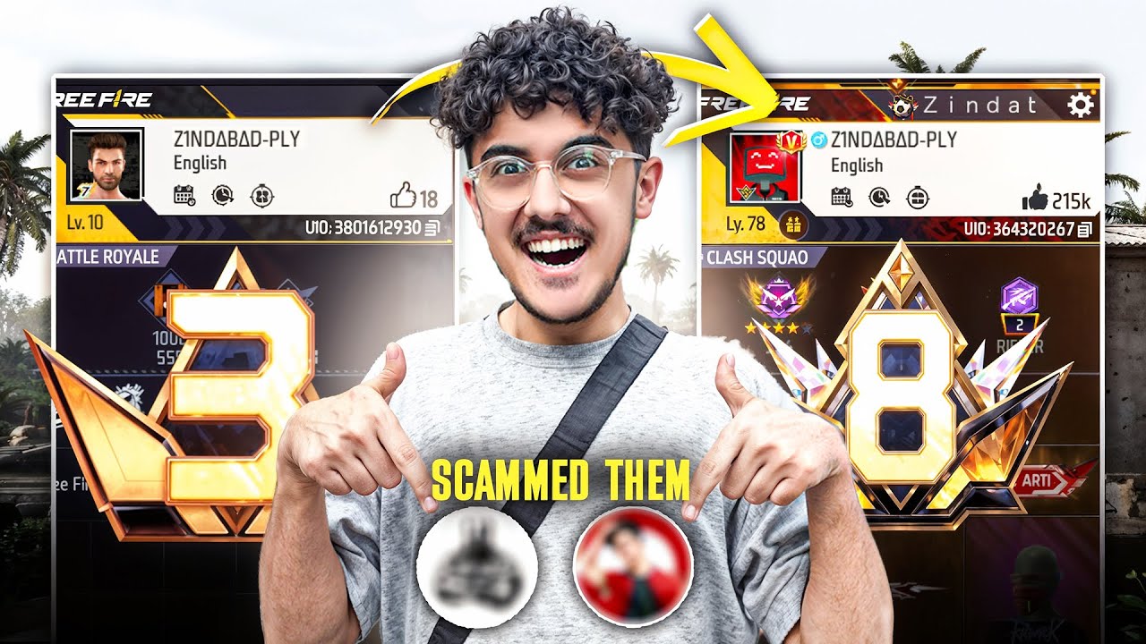 I Made my ID Prime Level 8 For Free By Scamming YouTubers 😂
