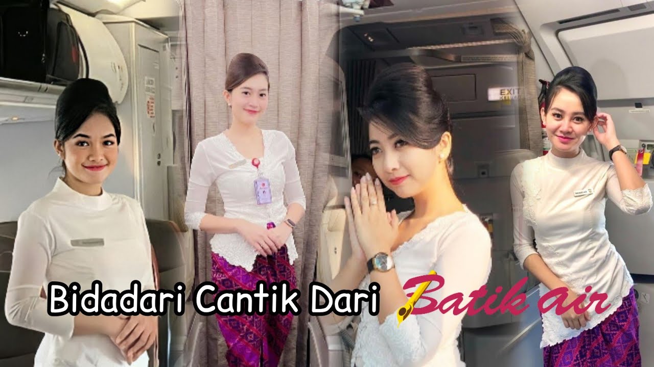 Top 20 Pramugari Cantik Batik Air!! Yg Bikin Kamu Betah Di Dalam Pesawat